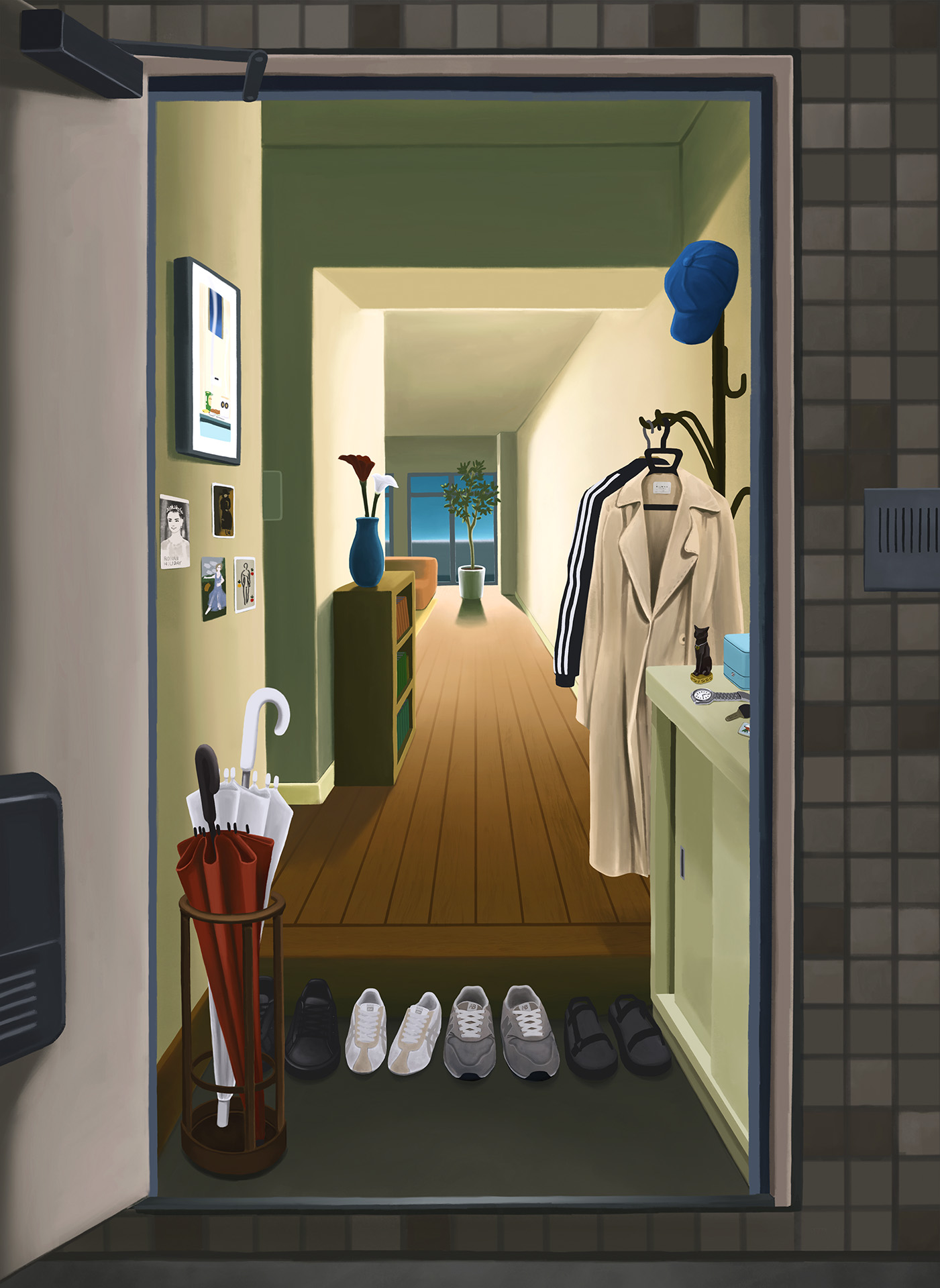 Wedding Art 'Welcome Home'